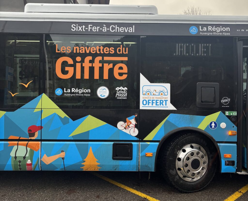 Les Navettes du Giffre exploitées par Autocars Jacquet
