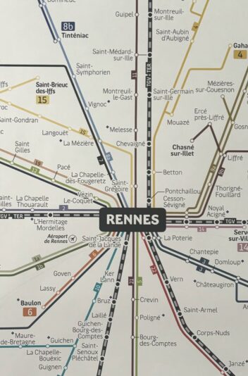 Plan du réseau BreizhGo - Illevia