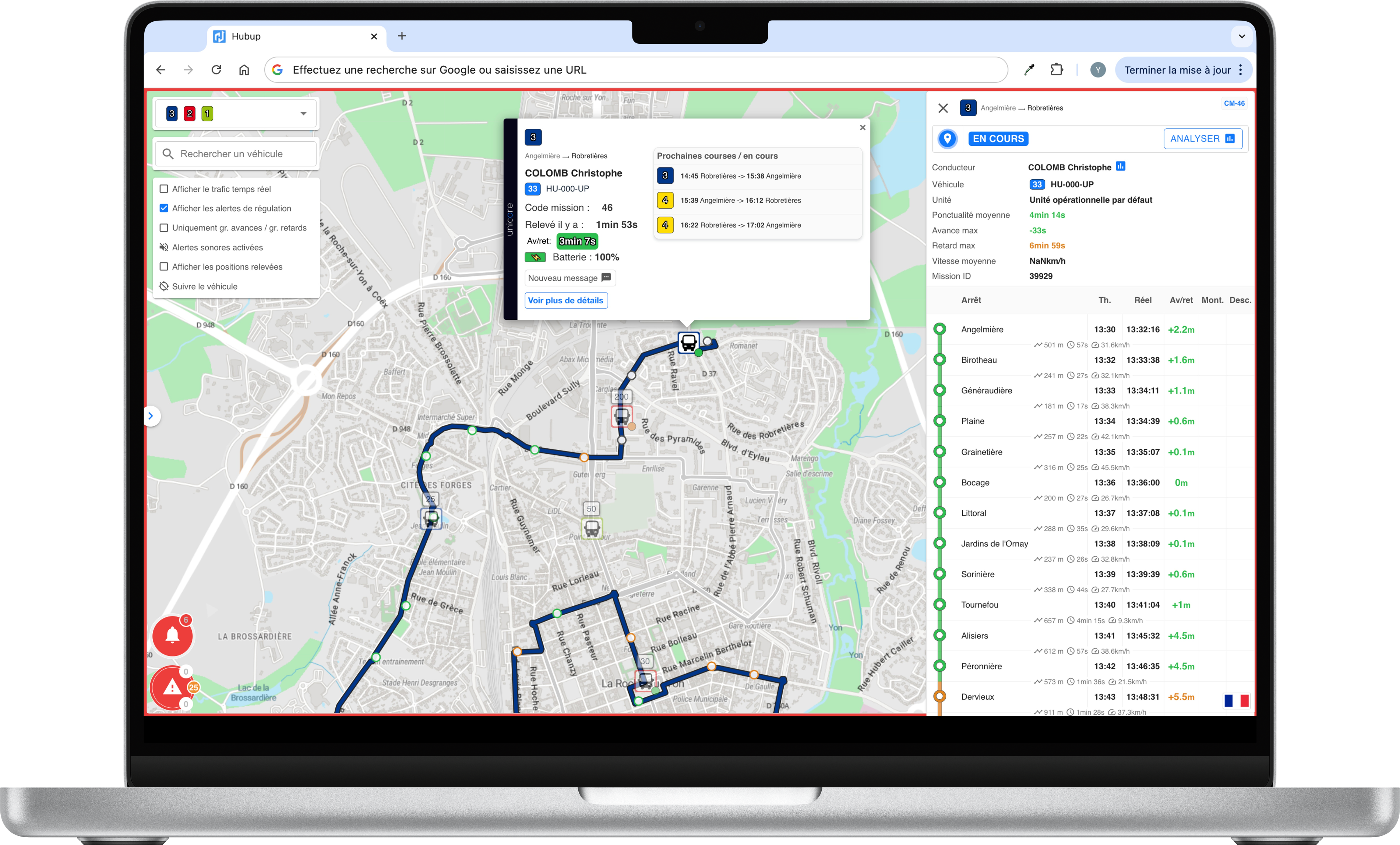 Livemap unicore