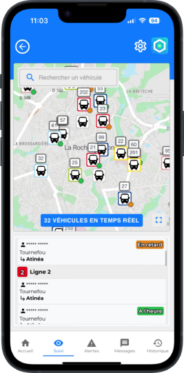 Geowatch - Application de régulation nomade de Geolite