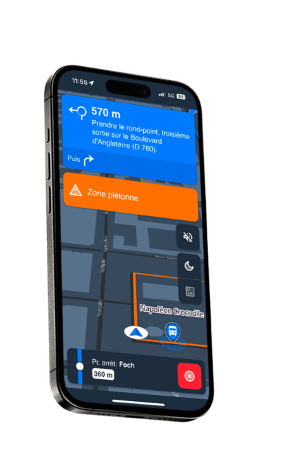 Flexnav pour le transport interurbain et scolaire