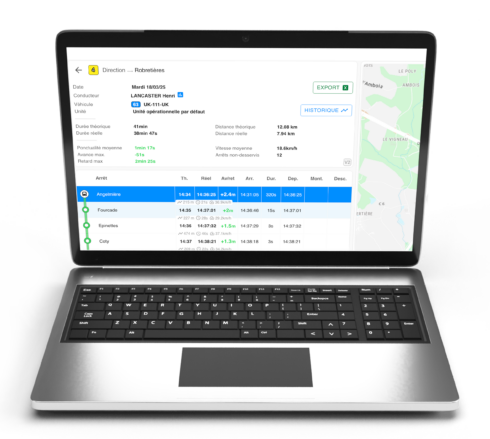 Détails des services pour du transport occasionnel et touristique