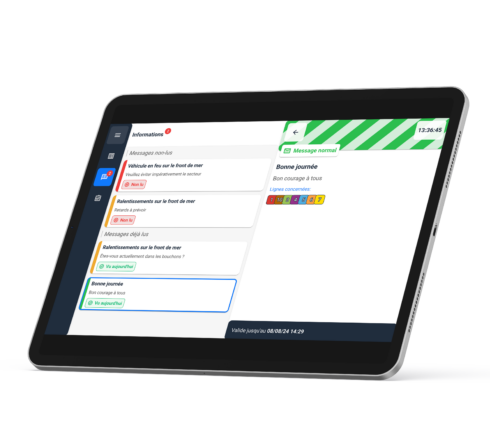 Informez vos conducteurs